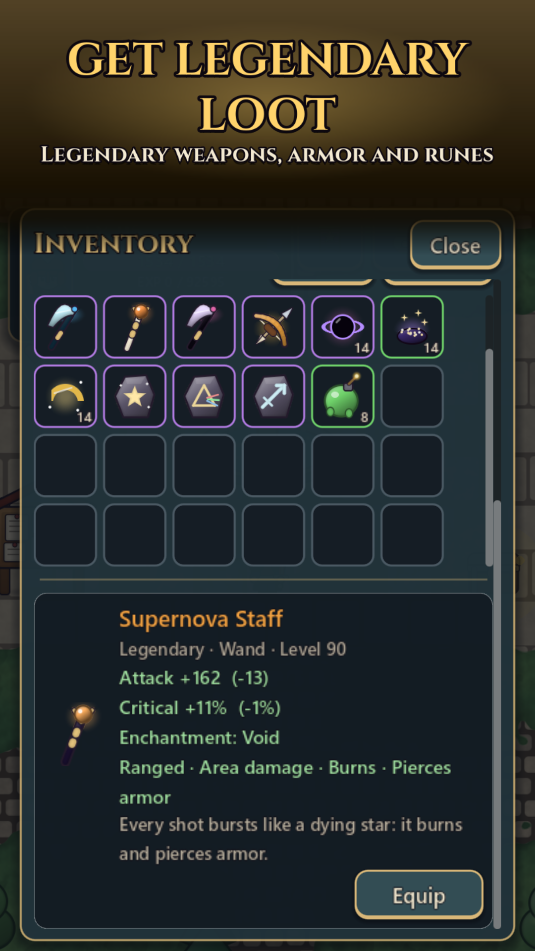Legendary loot